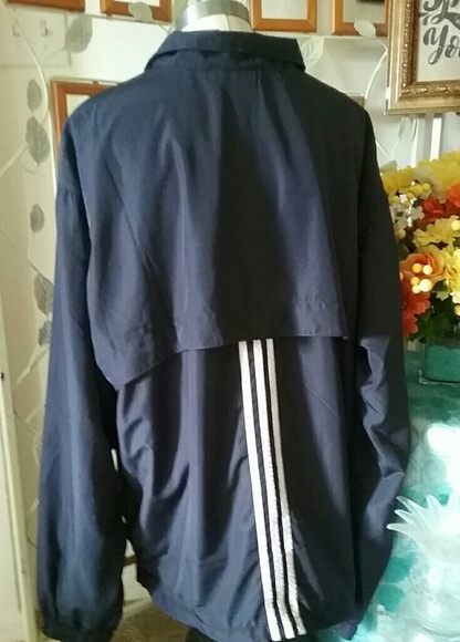 Adidas Men's (NY logo) Pullover Windbreaker - Picture 5 of 8
